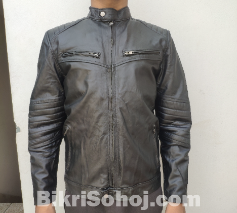 100% Genuine Sheep Leather Jacket for men